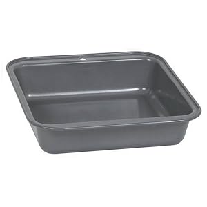Baker's Secret Basics Nonstick 7-3 4-by-7-3 4-Inch Square Cake Pan by Baker's Secret