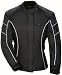 TOURMASTER/CORTECH TRINITY WOMENS MOTORCYCLE JACKET BLACK SIZE:LRG