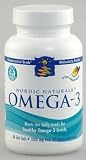 Nordic Naturals Omega 3 Purified Fish Oil 1000 mg 60 Soft Gels