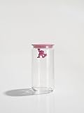A di Alessi Gianni Glass Jar Pink Lid 140Cl (Amdr06 P)