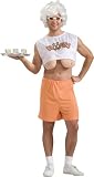 Adult Droopy Bosoms Funny Mens Halloween Costume