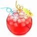 from Drinkstuff Plastic Cocktail Fish Bowl 105.5oz / 3ltr (Single) | Party Fishbowl | Diameter: 185mm