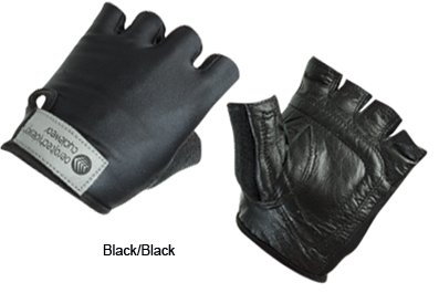 Children's Leather Cycling Gloves are Padded.