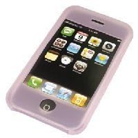 Pink Silicone Skin Case For Apple iPhone