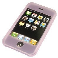Pink Silicone Skin Case For Apple iPhone