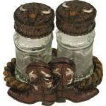 Cowboy Boot (Glass) Salt & Pepper Shakers