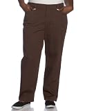 Lee Women's Plus Plain Front Casual Pant