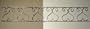Trellis Frieze Elements-"Hearts" (TFE 1b-HT) -Handmade Aluminum Trellis-Frieze Panels from Brooks Design