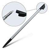 Metal Replacement Stylus (Styli) with Reset Pinw/ Black Tip (1 Pack)