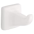FRANKLIN BRASS D8001W Tuscan Ceramics Single Robe Hook, White