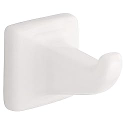 FRANKLIN BRASS D8001W Tuscan Ceramics Single Robe Hook, White
