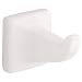FRANKLIN BRASS D8001W Tuscan Ceramics Single Robe Hook, White