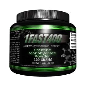 1FAST400 Creatine Monohydrate Powder 100 grams