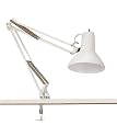 Grandrich G-2518 WH 100-Watt Incandescent Architects Swing Arm Light, White
