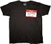 The Princess Bride Hello My Name Is Inigo Montoya Badge Black T-Shirt Tee