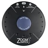 Zoom ZoomSwitch ZMS10 USB Headset Switch for Phone calls, VoIP and Music
