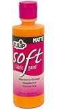 Tulip Soft Fabric Paint 4oz Matte Mandarin Orange
