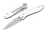 SZCO SUPPLIES 210995-SL Rite Edge Silver Star Folding Knife