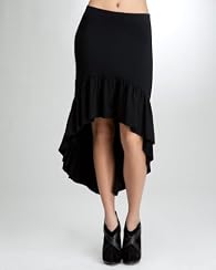 High Low Knit Skirt