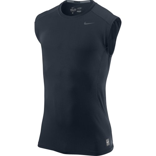 Nike Mens Core Fitted Sleeveless Top 2.0 - X-Large - Dark Obsidian