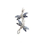 Image of Dragonfly Brooch - Blue
