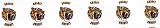 Tigers Temporary Tattoos (6 ea.)