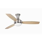 Produkt-Bild: Deckenventilator "Ufo" in Grau / Nickel matt / Ahorn