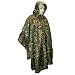 WATERPROOF Camo Hooded 5 in 1 function Poncho RIPSTOP material