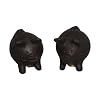 Pomaireware Clay Product Pig Shaped Salt and Pepper Set
