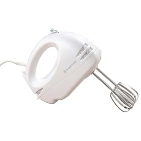 Russell Hobbs 14451 Food Collection Hand Mixer with 6 Speeds and Chrome Beaters