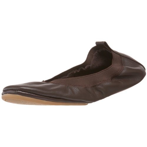 Yosi Samra Women's Samra Ballet Flat,Brown,8 M US Discount