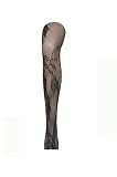 Killer Legs Fishnet Pantyhose - Spandex Seamless Women's Tights - Leaves (one size fits most)