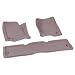 Nifty 634334 Catch-All Premium Charcoal Carpet Front and 2nd Seat Floor Mats - Set of 3