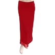 Adi Designs Women's Long Chiffon Skirt - Red