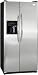 Frigidaire Gallery Series GLHS36EJSB 22.6 cu. ft. Side by Side Refrigerator with 3 Glass Shelves, Clear Gallon Door Storage, 2 Humidity Controls and External 5 Button Ice/Water Dispenser