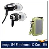 Klipsch IMAGE S4 In-Ear Enhanced Bass Noise-Isolating Headphones Bonus Pack