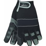 Wells Lamont 7711L Premium Synthetic Leather Mechanic Work Glove, Large