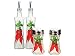 Kitchen & Housewares : Grant Howard Associates Chili Series Cruet Set with Salt & Pepper 4-pc.