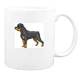Mug with rottweiler, dog, canine