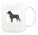 Mug with rottweiler, dog, canine