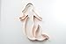 Mermaid Cookie Cutter 6.25 Inch Handcrafted in USA by The Fussy Pup
