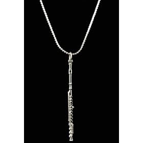 Flute Necklace – Silver thumbnail