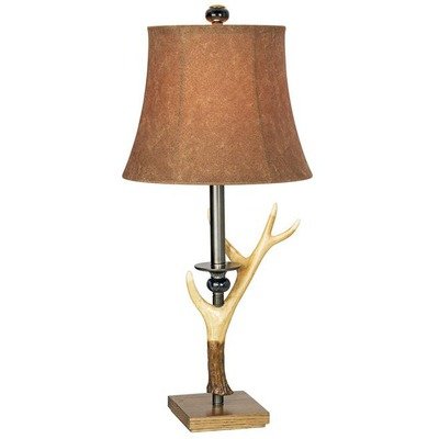Dick Idol Bovidae Table Lamp in Natural Antler 