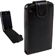 * Housse �tui pochette cuir Apple iPhone 3g 3gs - Rabat - Noir *