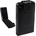 * Housse �tui pochette cuir Apple iPhone 3g 3gs - Rabat - Noir *