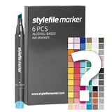 Stylefile Stifte/Marker Try Out Set 6er mehrfarbig (multicolor)