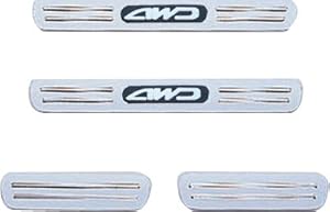Custom Chrome Door Sill Step Cover Honda CRV 1997-2001 Grills-Bumpers Molding-Trim