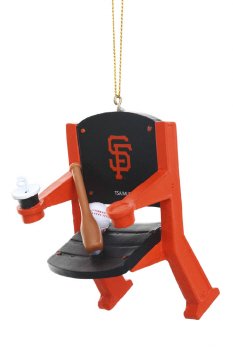 MLB Licensed San Francisco Giants Team Stadium Chair Ornament