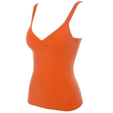 Ibeauti Women's Camisole Tops with Built in Bra V-neck Padded Tank Top