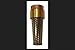 YELLOW BRASS FOOT 2" by CAMPBELL MfrPartNo FV-8TYB-LF